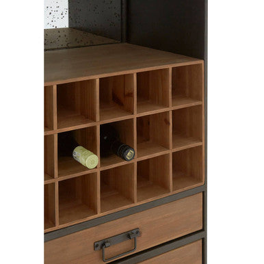 Trinity Bar Black Cabinet