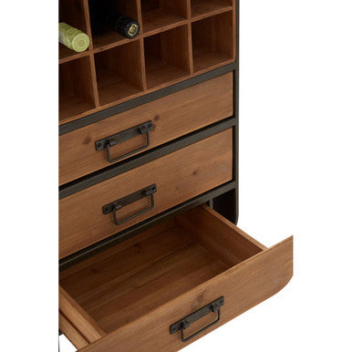 Trinity Bar Black Cabinet