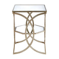 Zariah Cross Design Side Table