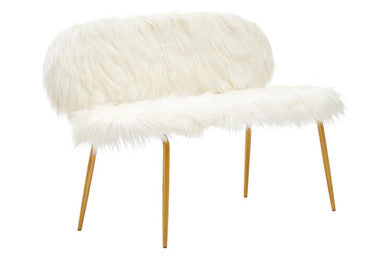 Sofa With Gold Legs, Sienna