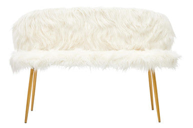 Sofa With Gold Legs, Sienna