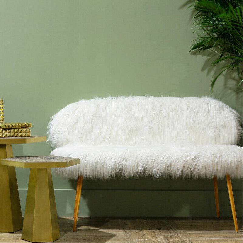 Sofa With Gold Legs, Sienna