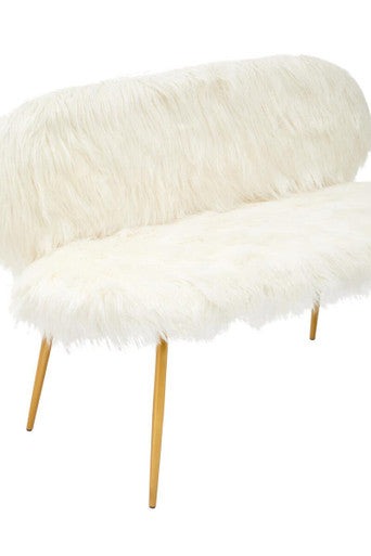 Sofa With Gold Legs, Sienna