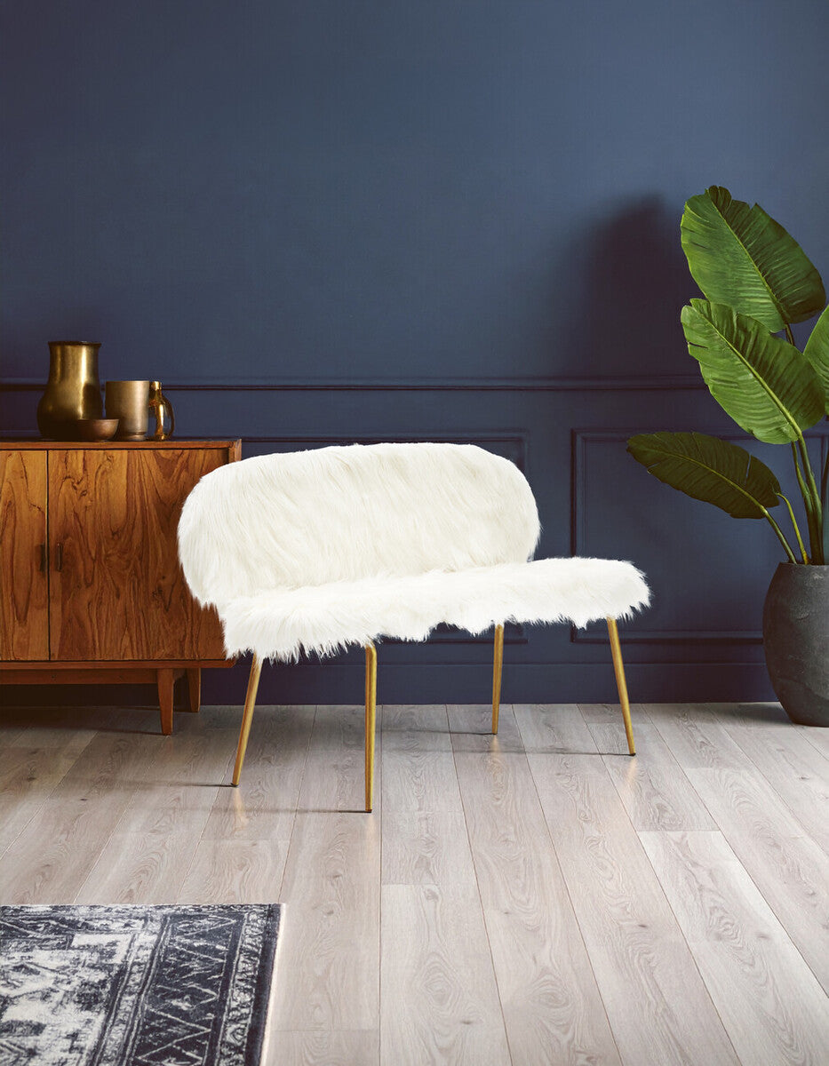 Sofa With Gold Legs, Sienna