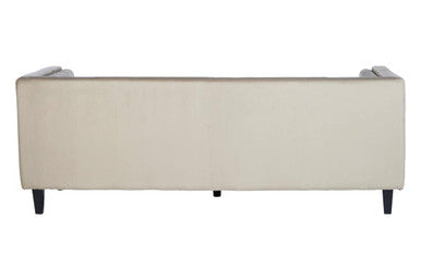 3 Seat Mink Velvet Sofa, Felisa