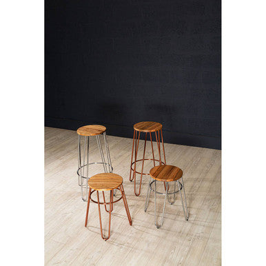 District Rose Gold Hairpin Stool