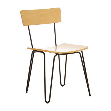 District Chair With Hairpin Legs