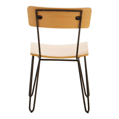 District Chair With Hairpin Legs