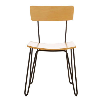 District Chair With Hairpin Legs