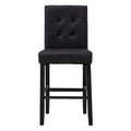Regents Park Bar Chair Black