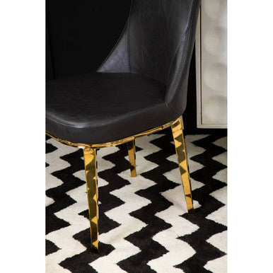 Forli Black Dining Chair