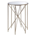 Arcana Glass Contemporary Side Table