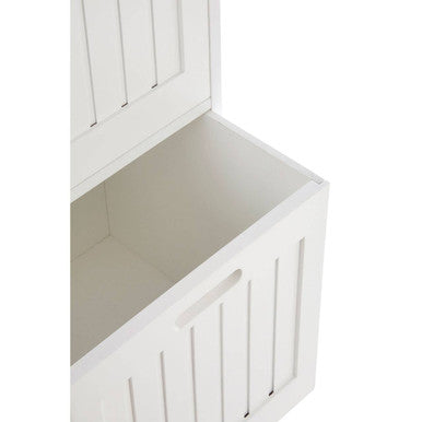 Salon White Wood 3 Drawer Cabinet
