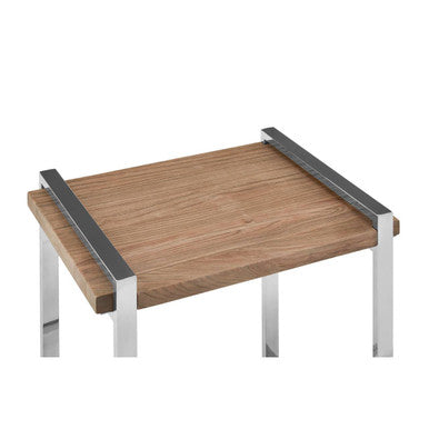 Menteng Steel Contemporary Side Table