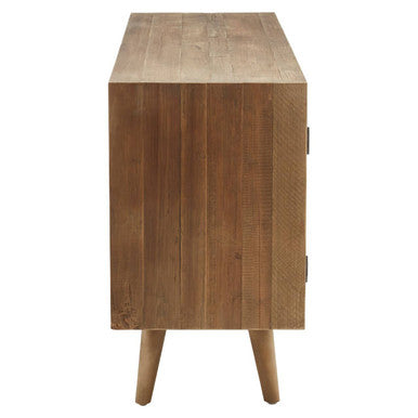 Papua Solid Oak Contemporary Sideboard