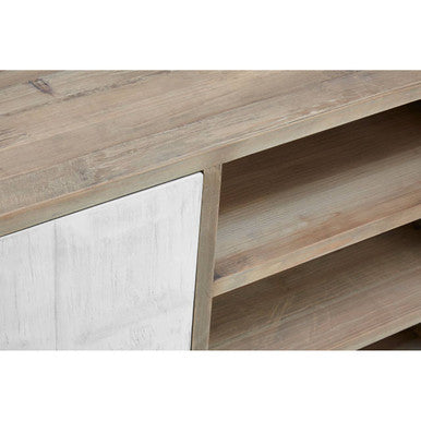 Papua Solid Oak Contemporary Sideboard