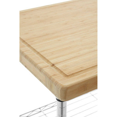 Frankfurt 3 Tier Kitchen Trolley Steel Modern