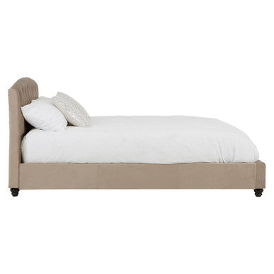 Josephine Mink King Bed Modern