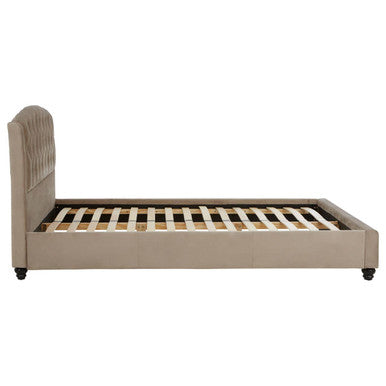 Josephine Mink King Bed Modern