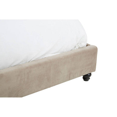 Josephine Mink King Bed Modern