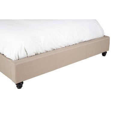 Josephine Beige King Bed Modern