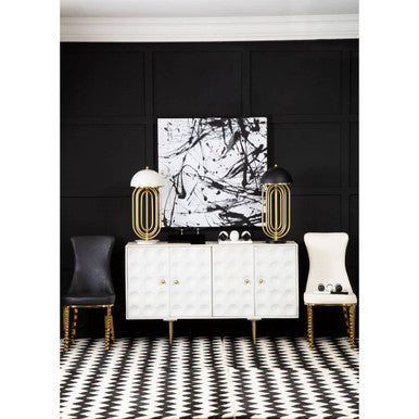 Forli White Dining Chair
