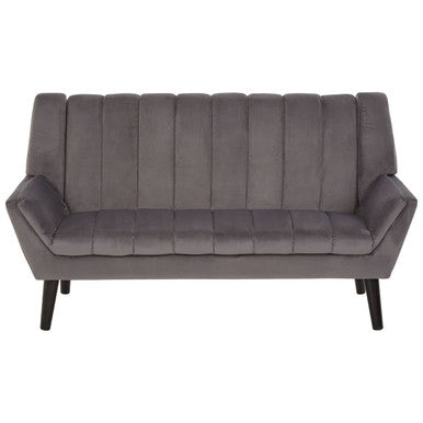 2 Seat Grey Sofa, Savina