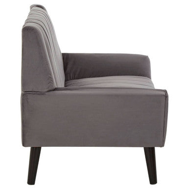 2 Seat Grey Sofa, Savina