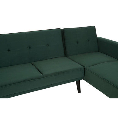 3 Seat Green Sofa Bed, Serene