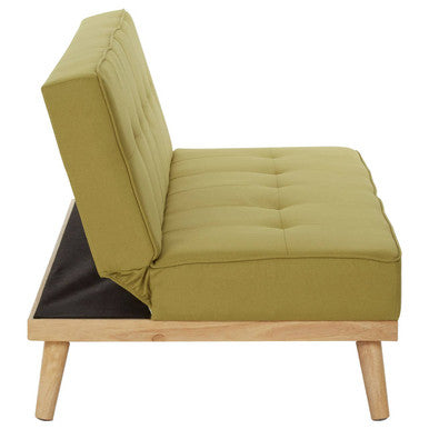 3 Seat Green Sofa Bed, Stockholm