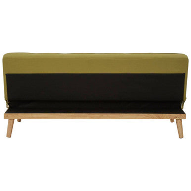 3 Seat Green Sofa Bed, Stockholm
