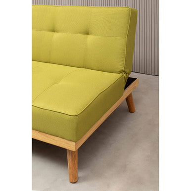 3 Seat Green Sofa Bed, Stockholm