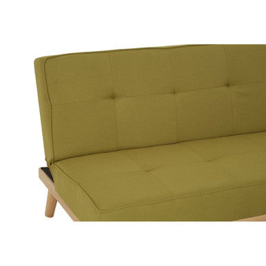 3 Seat Green Sofa Bed, Stockholm