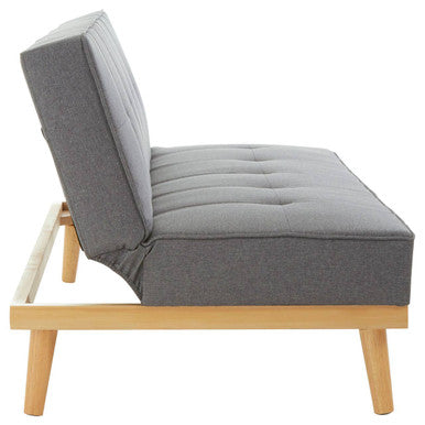 3 Seat Grey Sofa Bed, Stockholm