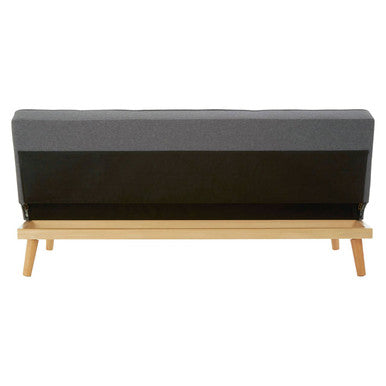 3 Seat Grey Sofa Bed, Stockholm