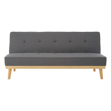 3 Seat Grey Sofa Bed, Stockholm