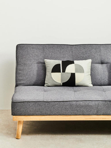 3 Seat Grey Sofa Bed, Stockholm