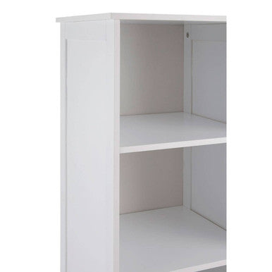 Portern Single Door Pine White Modern Cabinet