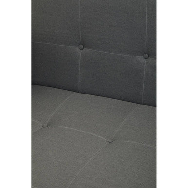 Grey Linen Corner Sofa Bed, Hansa Hagen