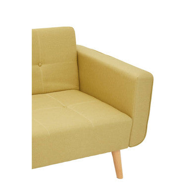 Olive Linen Corner Sofa Bed, Hansa Hagen