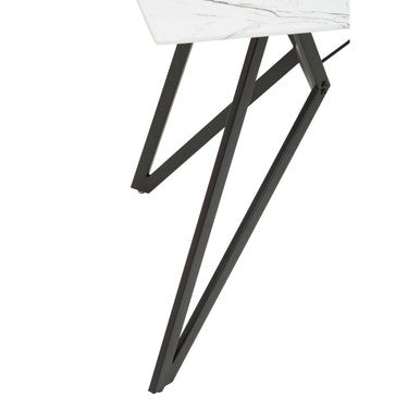 Weston Marble Dining Table With 6 Chairs Set