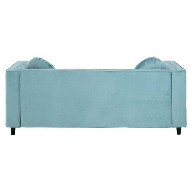 3 Seat Pastel Green Velvet Sofa, Farah