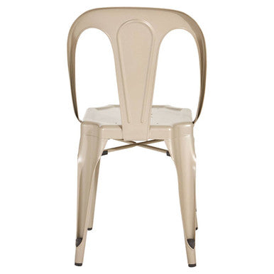 Grange Champagne Metal Chair