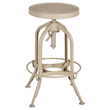 Gator Champagne Adjustable Bar Stool