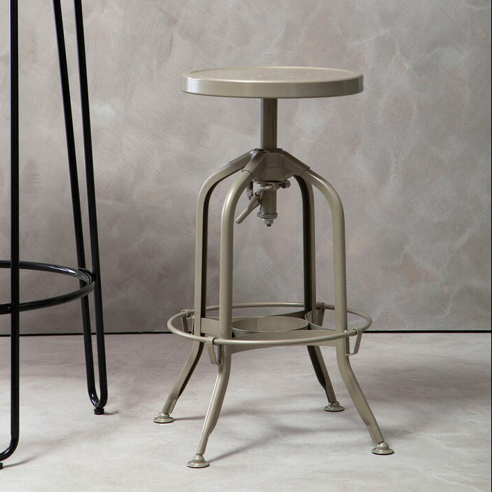 Gator Champagne Adjustable Bar Stool