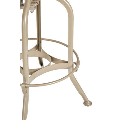 Gator Champagne Adjustable Bar Stool