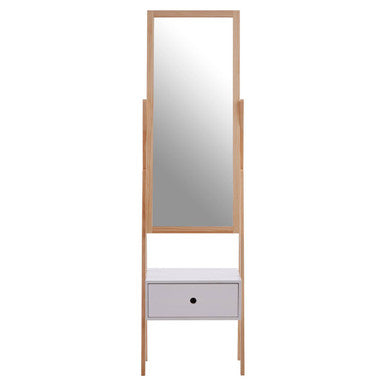 Rostok Mirror Stand Grey Contemporary