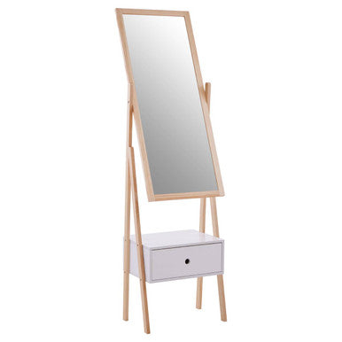 Rostok Mirror Stand Grey Contemporary