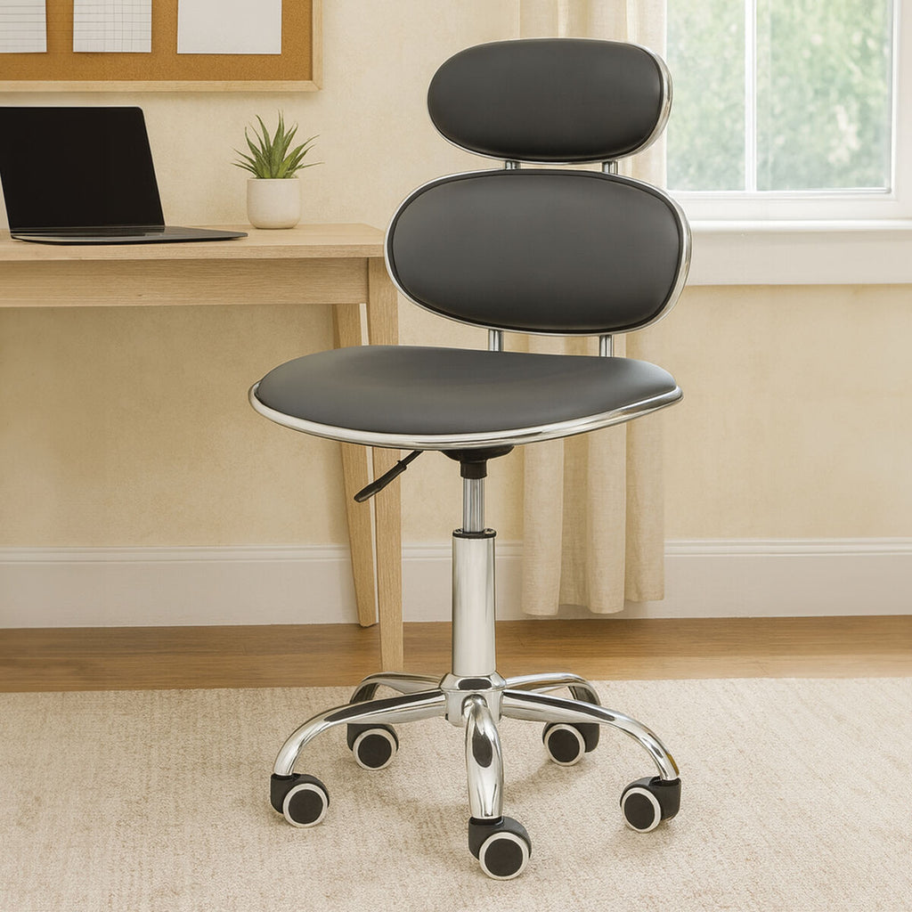 Fran Black Home Office Chair