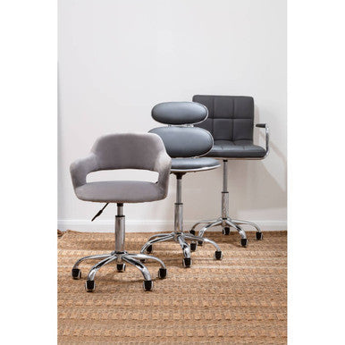 Fran Grey Home Office Chair